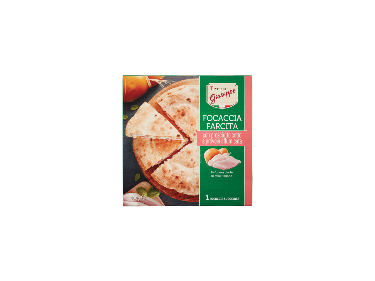 Confezione di prosciutto cotto Mortadella, già affettato.