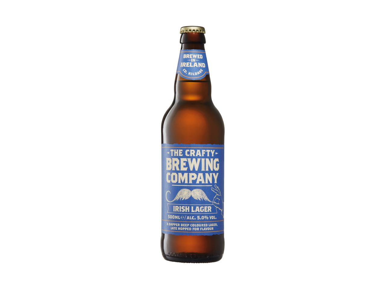 Flasche Blue Moon Bier von The Craft Brewing Company.