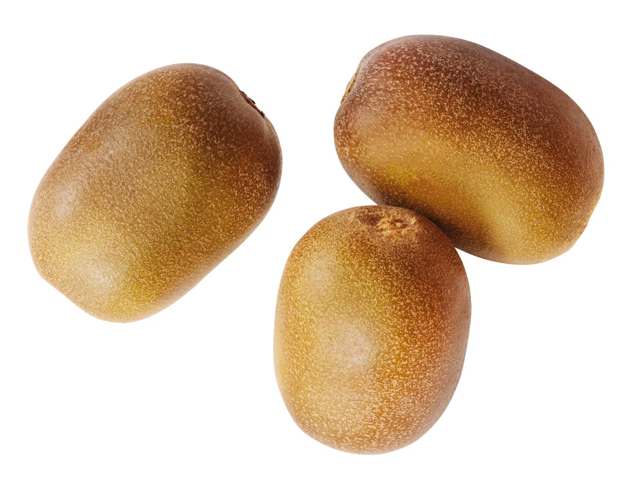 Drei reife Kiwis.