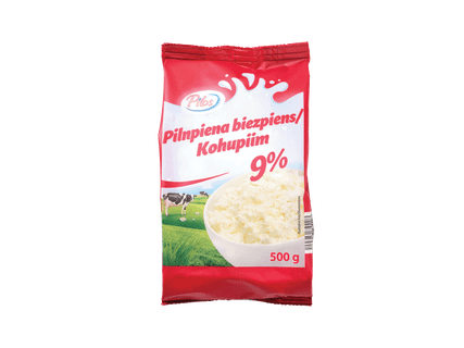 Pilos Pilnpiena biezpiens 9% 500g