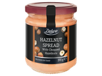 Deluxe hazelnootpasta met gehakte hazelnoten.