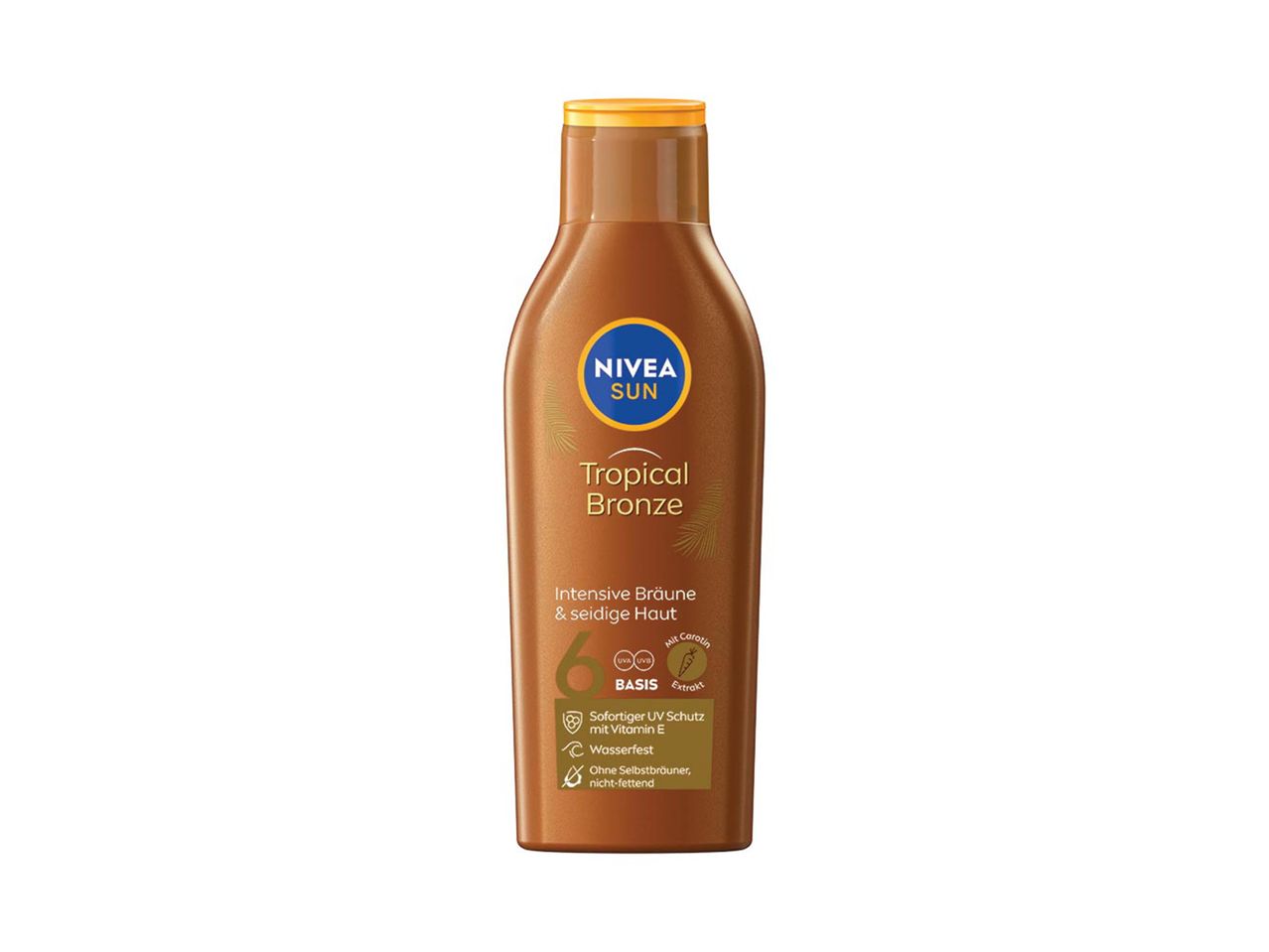 NIVEA SUN Tropical Bronze: intenzív barnító, selymes bőr.