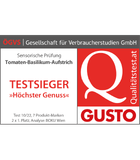 Testsieger: 2 x Platz 1 von 7 Produktmarken.