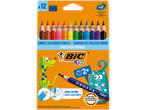 Pack of 12 jumbo colouring pencils for kids, recommended by teachers.