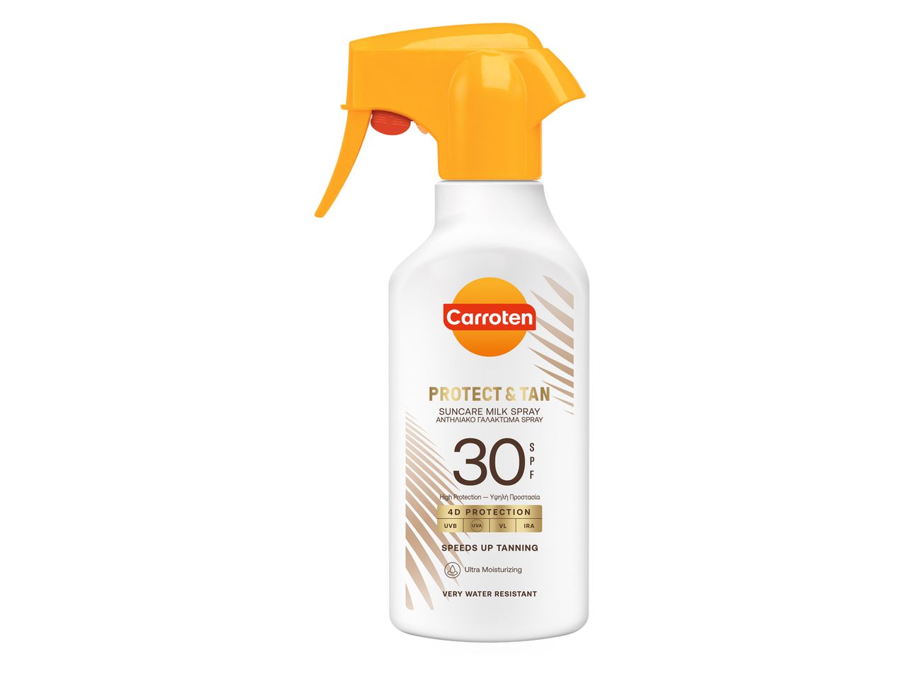 Carroten Αντηλιακό γαλάκτωμα σε σπρέι Tan & Protect SPF30
