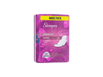 Maxi-pack de serviettes hygiéniques Sempre super absorbantes avec ailettes, à l'aloe vera.