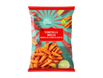 Food Festival tortillarolletjes met chili- en limoensmaak, 125 g, veganistisch.