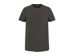 Dark grey men's short-sleeved t-shirt with a round neck
