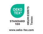OEKO-TEX Standard 100, HKUM 030975.