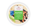 Japanese style surimi in rapeseed oil with lemongrass-mint aroma, 320g, MSC certified.