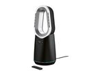 Bladeless fan heater with remote control
