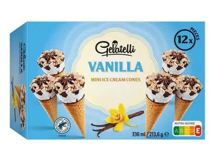 Mini tölcséres jégkrém