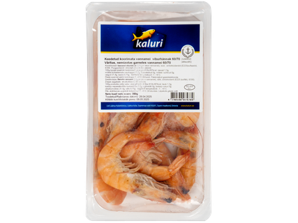 Kaluri Vannamei garneles vārītas 350g