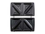 Open sandwich maker with two sets of non-stick cooking plates