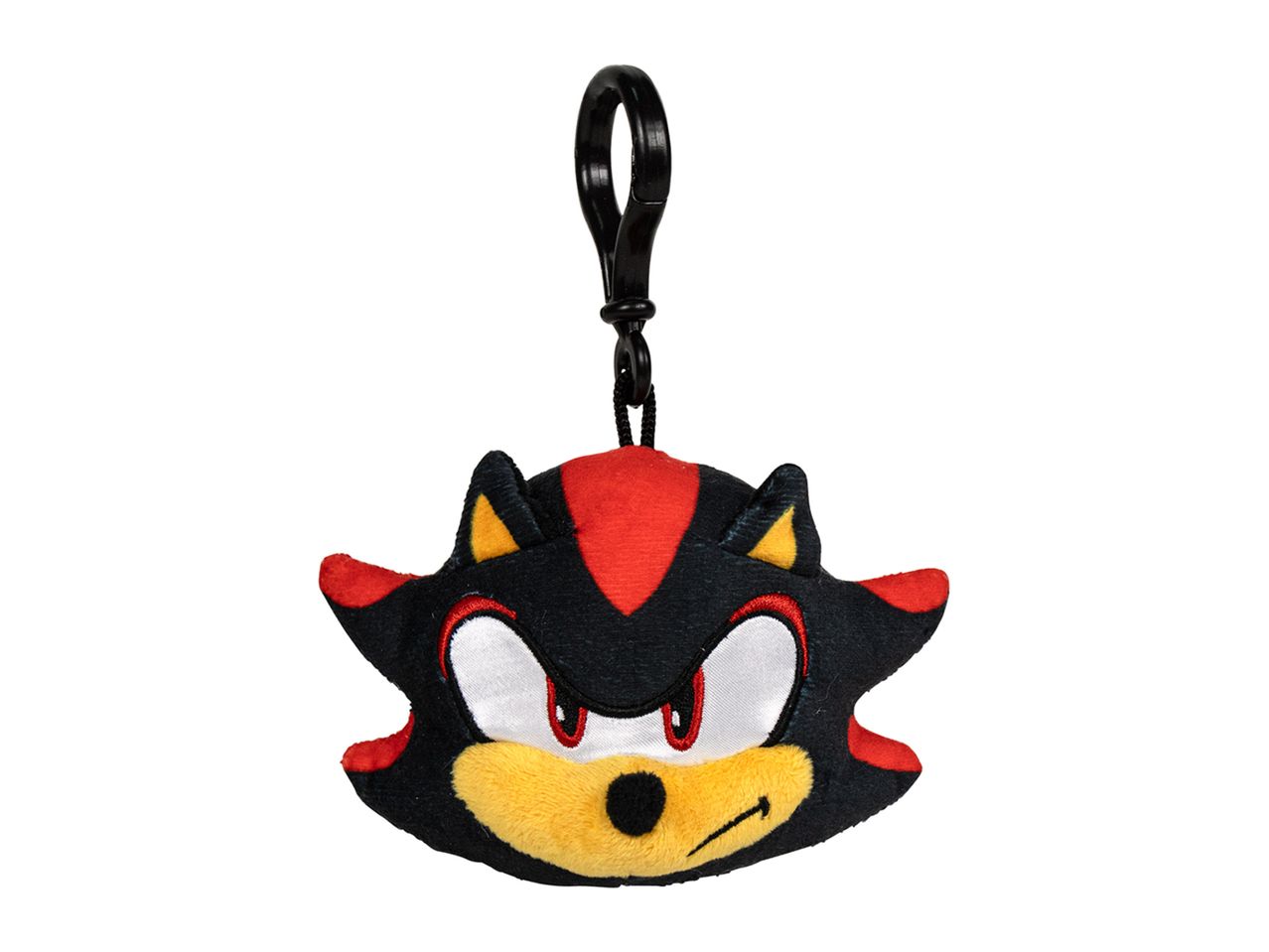 Shadow the Hedgehog plush keychain.