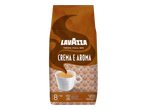 Een verpakking koffiebonen Crema e Aroma van 1000 gram met een intensiteit van 8/10.