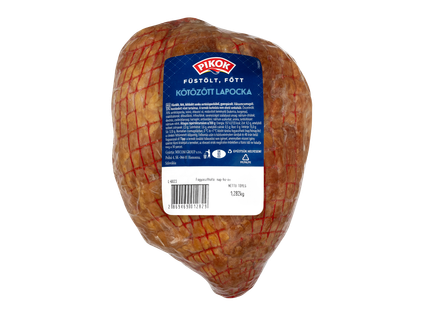 Füstölt, főtt, kötözött lapocka