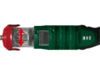 Aparafusadora sem fio Parkside® com carregador de bits e indicador de bateria.