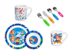Paw Patrol Geschirrset mit Tassen, Tellern und Besteck