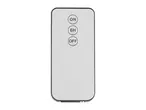 Remote control with ON, 6H, and OFF buttons