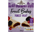 Crownfield Fruit Bakes Forest Fruit packaging with nutritional information.
