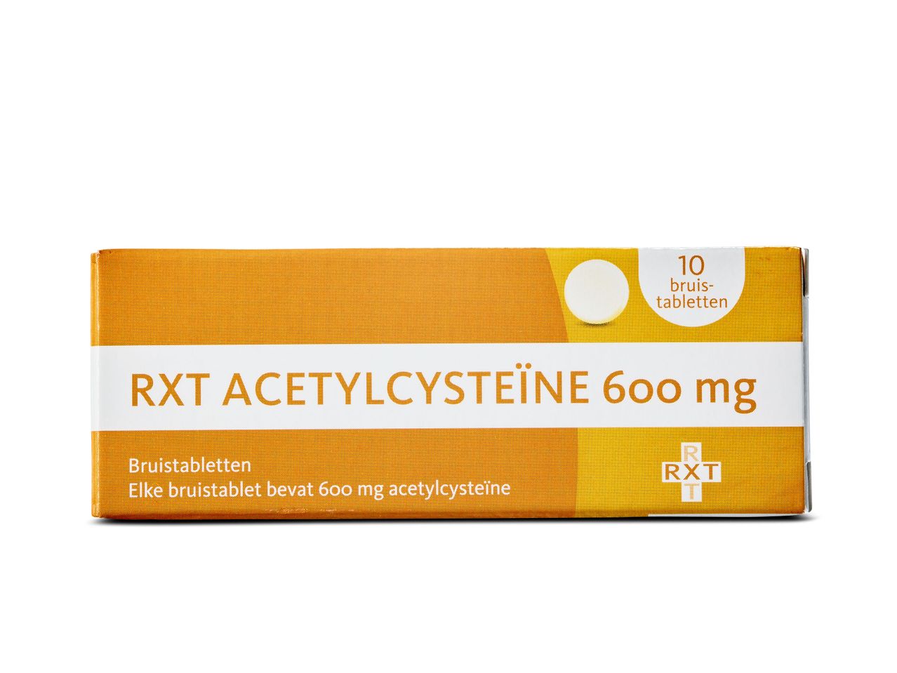 Ga naar volledige schermweergave: Acetylcysteine bruistabletten 600 mg - afbeelding 1