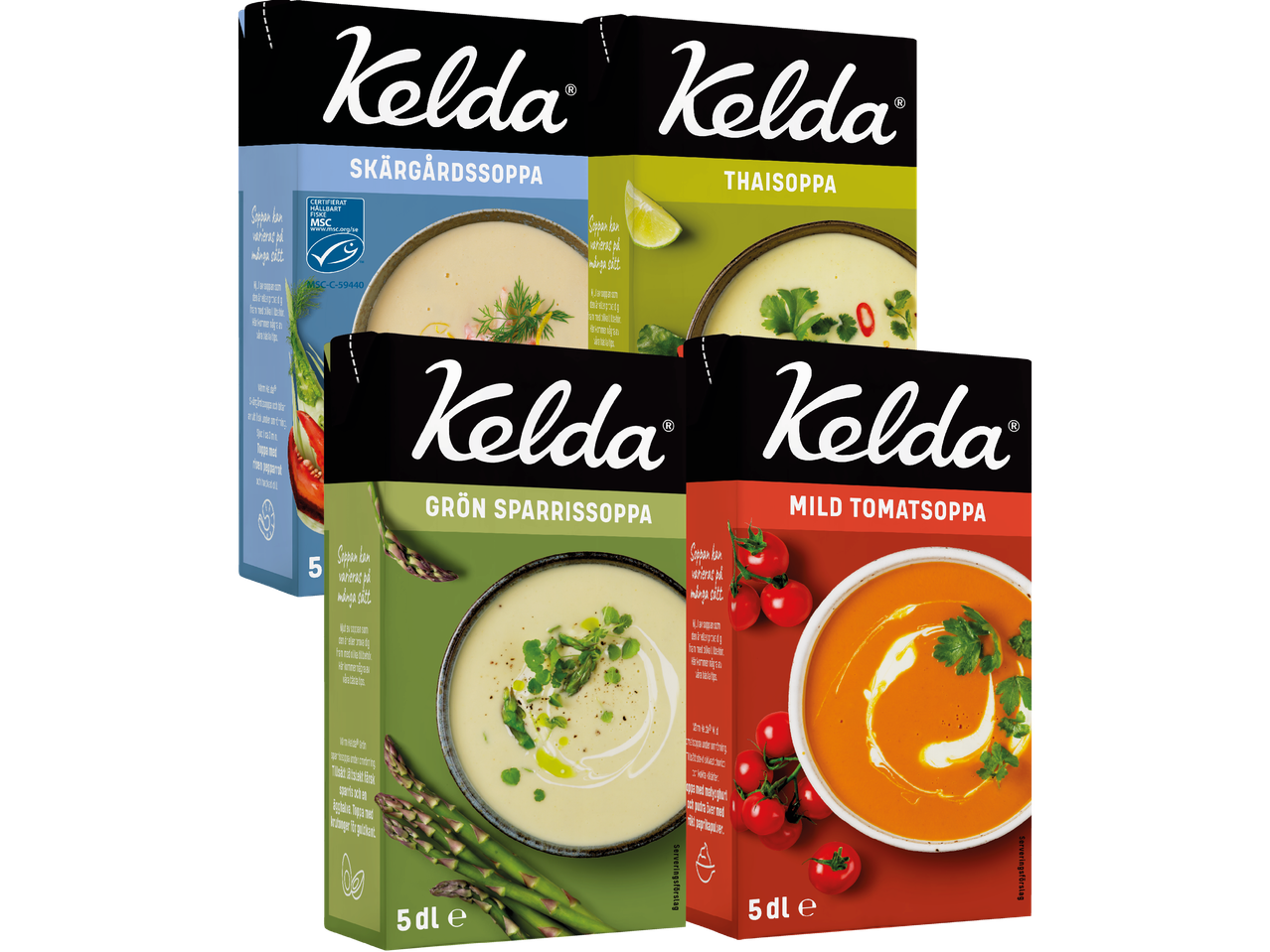 Fyra Kelda soppor