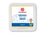 MadVærket Danbo mellemlagret ost, 300g, med 45+ fedtindhold og 25% fedt.