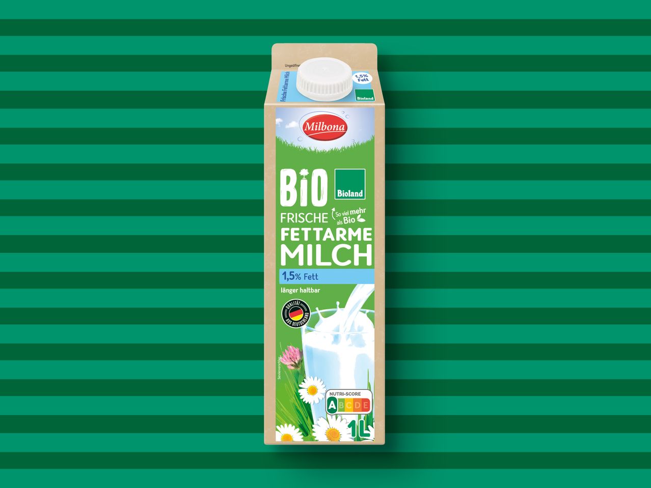 Gehe zu Vollbildansicht: Bioland-Frischmilch 1,5% - Bild 1
