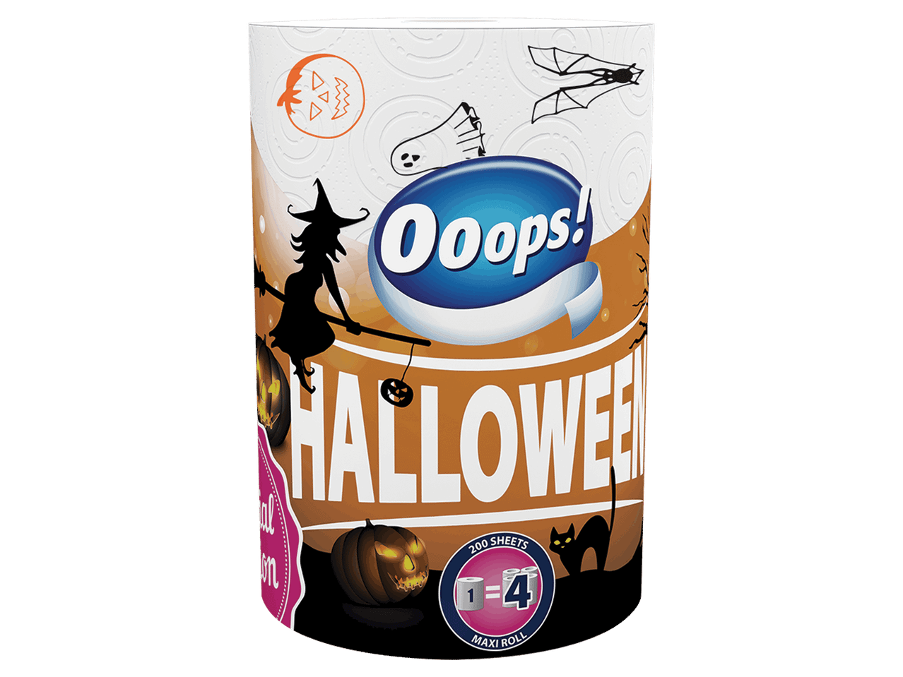 Halloween mintás papírtörlő tekercs