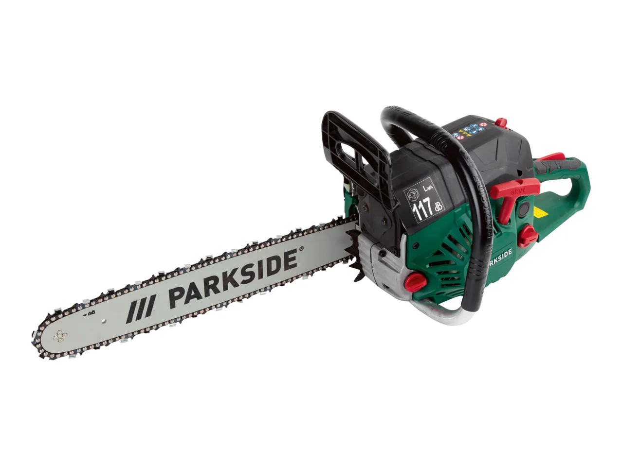 Go to full screen view: Parkside Petrol Chainsaw - Image 2