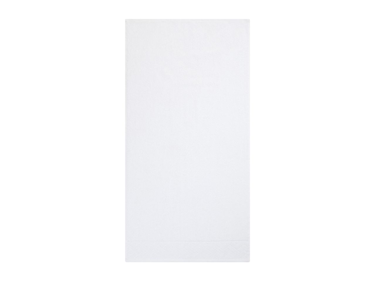 A plain white interior door.