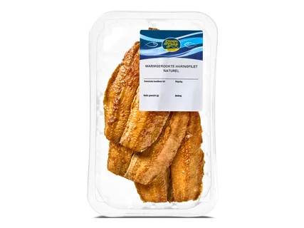 Warmgerookte haringfilet