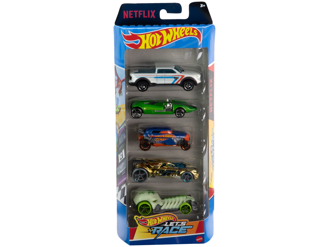 MATTEL® Zestaw 5 samochodzików Hot Wheels®