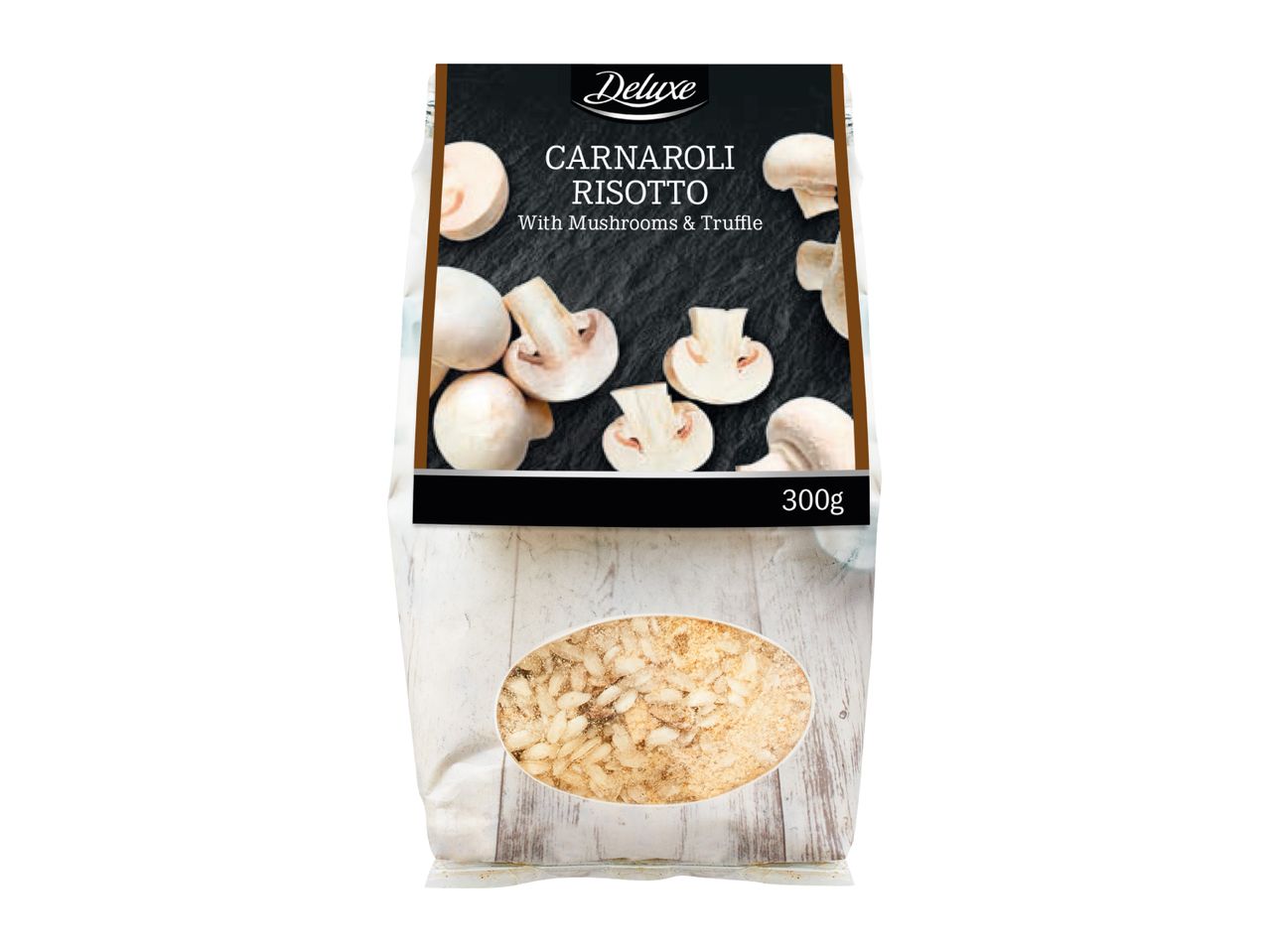 Deluxe Carnaroli Risotto with Mushrooms & Truffle, 300g package