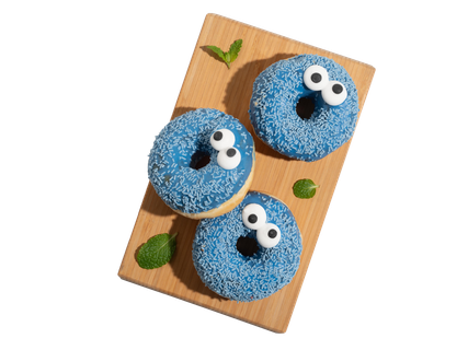 Cookie monster fánk