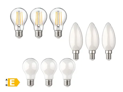 Livarno 3 LED-Filamentlampen