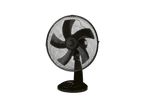 Black table fan.