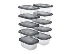 Silvercrest 0.6L Food Storage Containers - 10 Pack