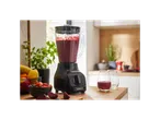 SilverCrest blender with berry smoothie.