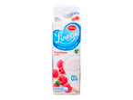 Milbona Linessa drinkyoghurt framboos smaak, 0% vet.