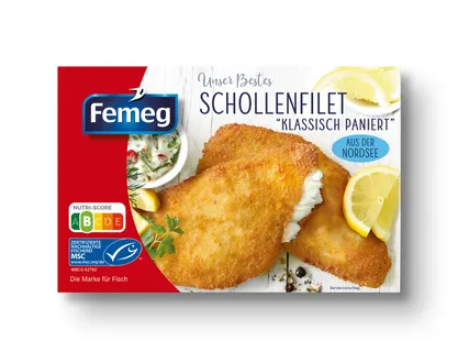 Femeg Schollenfilet aus der Nordsee