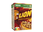 Caixa de cereais Nestlé Lion Caramelo & Chocolate com Nutri-Score B.