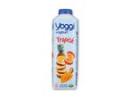 Yoghurt med tropisk frugt, ananas, fersken og mango, 1,3% fedt.