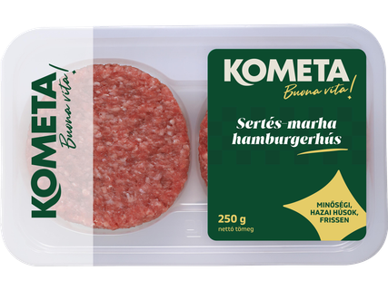 Friss sertés-marha hamburgerhús