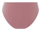 Pink cotton briefs with a simple design