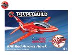 Airfix Quick Build RAF Red Arrows Hawk model kit:  No glue or paint required.
