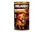 Orlando: hondenvoer, stukjes gevogelte in saus.
