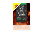 Emballage til grisesteaks med krydderier, 1000g.