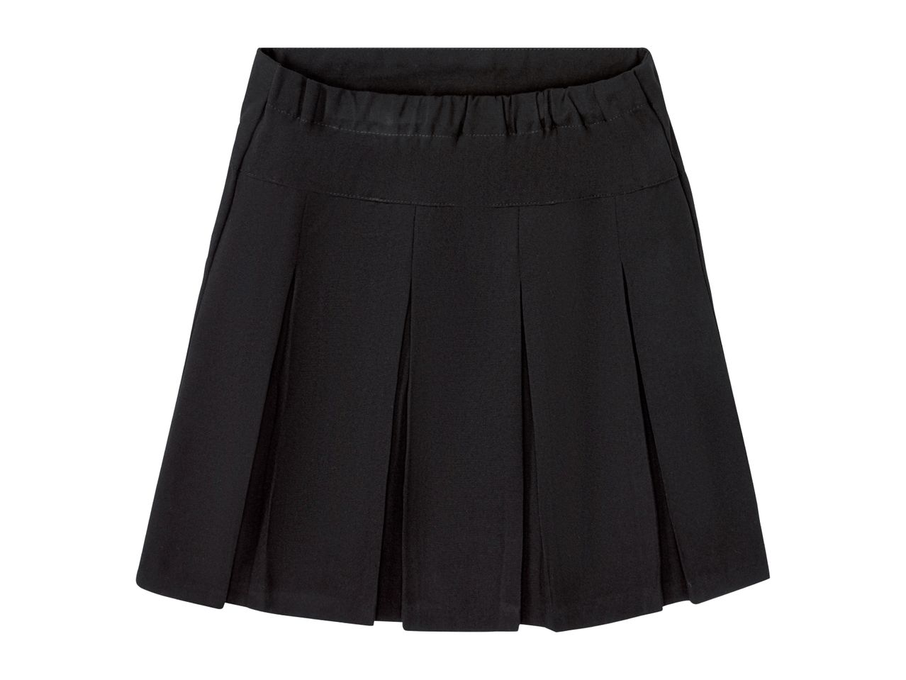 Girls’ Black School Pleated Skirt